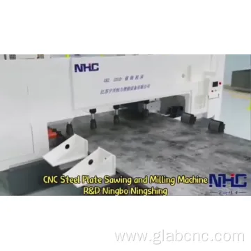 GKL2610 CNC Steel Plate Circular Sawing and Milling Machine